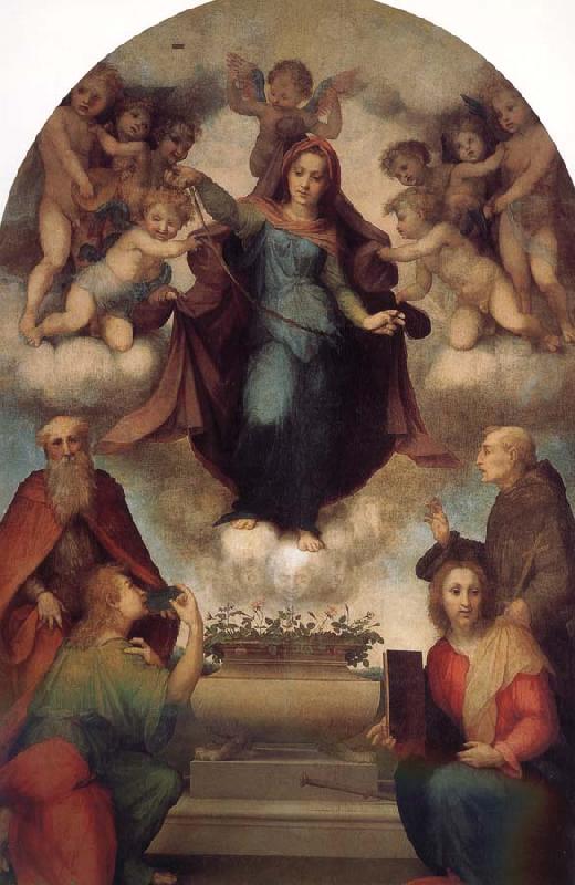 Andrea del Sarto Our Lady of Angels around